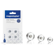 magnetoplan Neodym-Magnete Design, Durchmesser: 25 mm