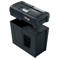 REXEL Aktenvernichter Secure X6, Partikel 4 x 40 mm, schwarz