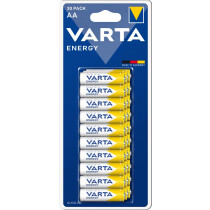 VARTA Alkaline Batterie Energy, Mignon (AA LR6), 30er Pack