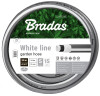 Bradas Gartenschlauch WHITE LINE, 3 4", silber weiß, 50 m
