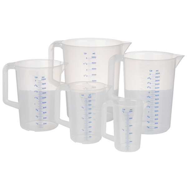 APS Messbecher, 3,0 Liter, transparent