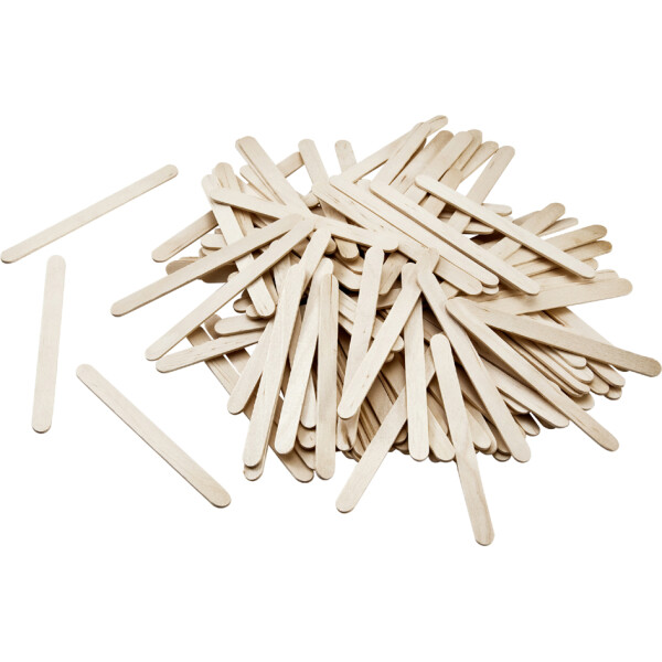 folia Holzst&auml;bchen, L&auml;nge: 114 mm, farbig sortiert