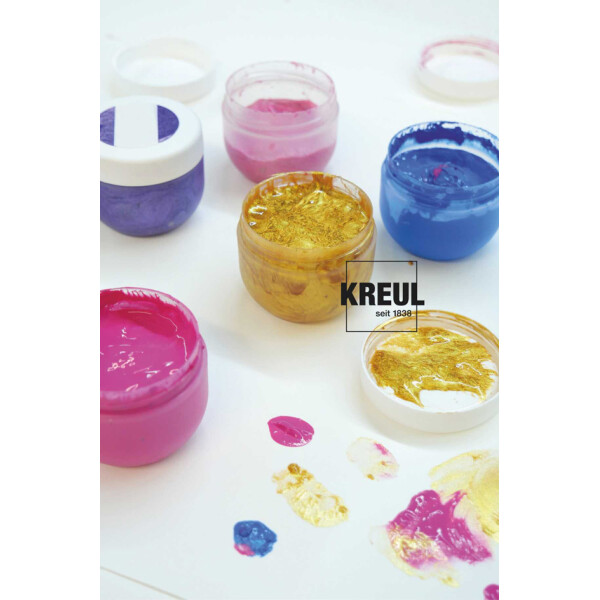 KREUL Fingerfarbe "MUCKI" für Königskinder, 50 ml, 6er-Set