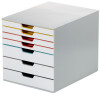 DURABLE Schubladenbox VARICOLOR 7, mit 7 Schubladen