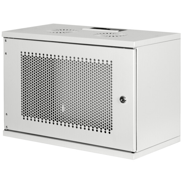 DIGITUS 19" Wandverteiler SOHO, unmontiert, 7 HE, lichtgrau