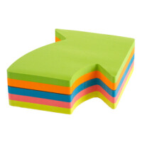 Kores Haftnotizen-Würfel "Pfeil", 70 x 70...