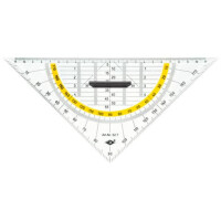 WEDO Geometriedreieck, Hypotenuse 250 mm, abnehmbarer Griff