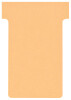 nobo T-Karten, Größe: 1,5 45 mm, 170 g qm, orange