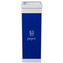 PAPERFLOW Wertstoffsammelbox für Papier, weiß,...