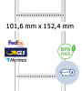 HERMA Thermodirekt-Versandetiketten, Rolle, 101,6 x 152,4 mm