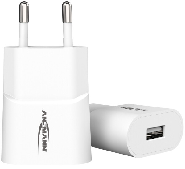 ANSMANN USB-Ladegerät Home Charger HC105, USB-Kupplung, weiß