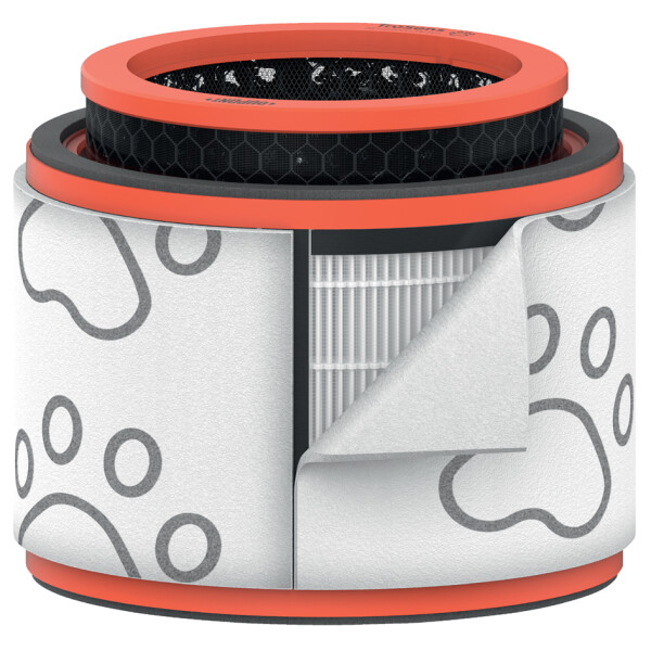 LEITZ Aktiv-Kohlefilter Haustier für Luftreiniger TruSens