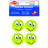 KLEIBER Reflex-Sticker "Happy Face big eyes", gelb