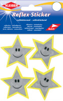 KLEIBER Reflex-Sticker "Sterne", silber