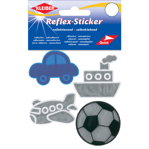 KLEIBER Reflex-Sticker "Jungs", sortiert