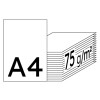 Xerox Ecoprint Kopierpapier A4 75g/m2 - 1 Karton (2.500 Blatt)