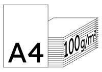 Data Copy Kopierpapier A4 100g/m2 - 1 Karton (2.500 Blatt)