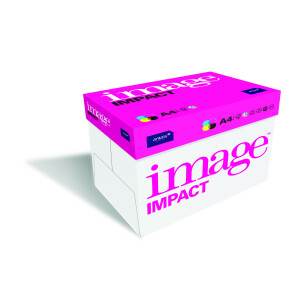 IMAGE IMPACT Premiumpapier hochweiß A4 70g/m2 - 1 Karton (2.500 Blatt)