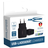 ANSMANN USB-Ladegerät Home Charger HC218PD, 2x...
