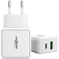 ANSMANN USB-Ladegerät Home Charger HC218PD, 2x...