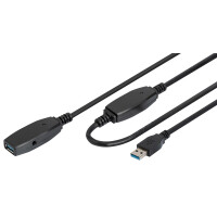 DIGITUS Aktives USB 3.0 Verlängerungskabel, 20,0 m