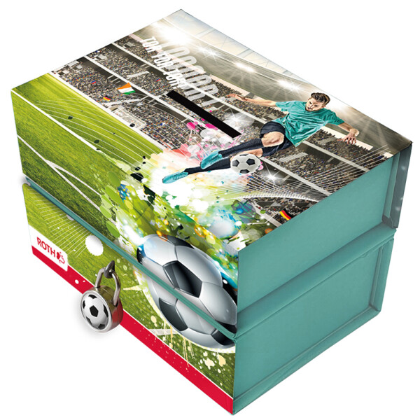 ROTH Spardose "Einhornportrait", mit Magnet und Schloss