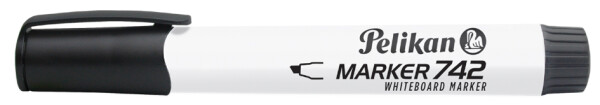 Pelikan Whiteboard-Marker 742, Keilspitze, schwarz