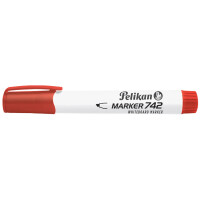 Pelikan Whiteboard-Marker 742, Keilspitze, schwarz