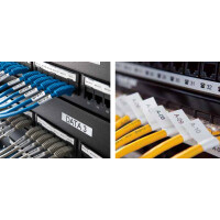 DYMO RHINO Vinyl-Schriftband weiß schwarz, 12 mm x...