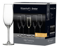 Ritzenhoff & Breker Sektglas VIO, 0,21 l