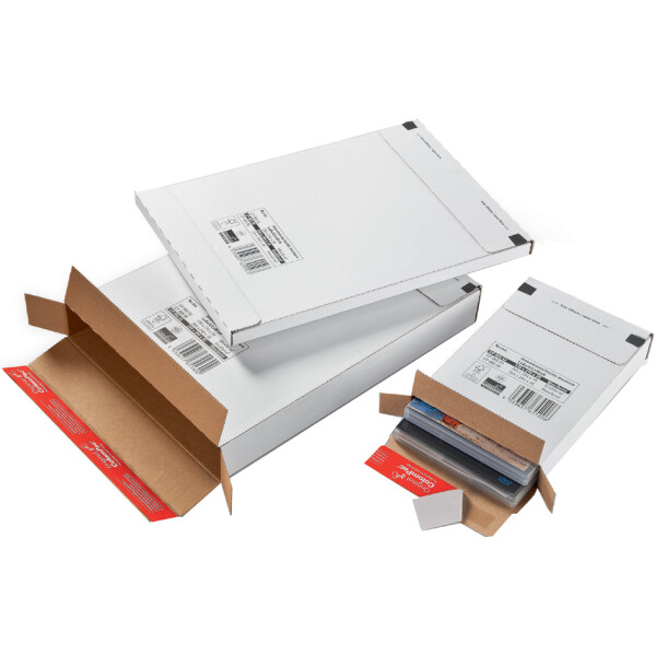 ColomPac Versandkarton Kurierpaket, für Maxibrief, weiß