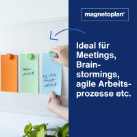 magnetoplan Moderationskarten rechteckig, 200 x 100 mm