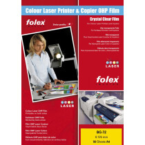 FOLEX Color-Laserfolie BG-72, DIN A3, transparent