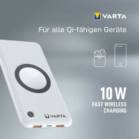 VARTA Zusatzakku "Wireless Power Bank", 10.000...
