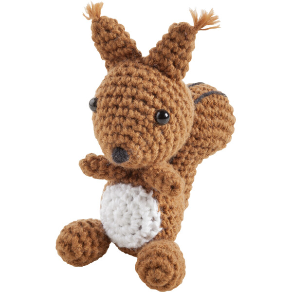 folia Mini-Häkelset "Eichhörnchen"