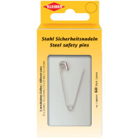 KLEIBER Sicherheitsnadeln, Farbe: messing, in Metalldose