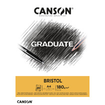 CANSON Studienblock GRADUATE BRISTOL, DIN A3