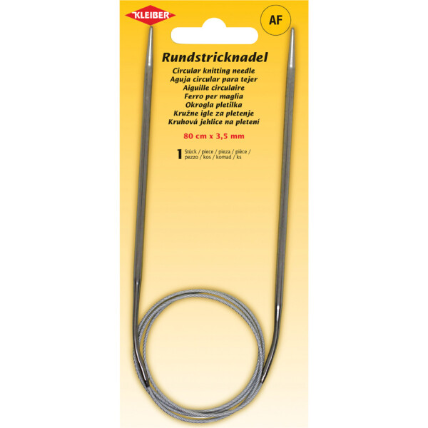 KLEIBER Rundstricknadel, 800 mm x 4,5 mm
