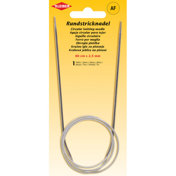 KLEIBER Rundstricknadel, 800 mm x 3,5 mm