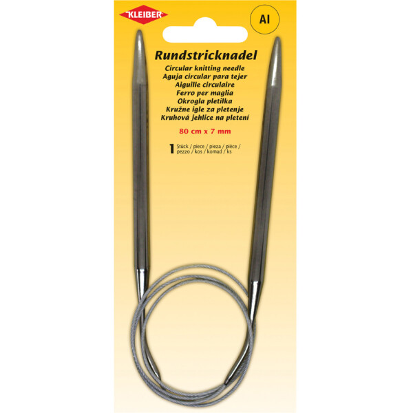KLEIBER Rundstricknadel, 800 mm x 3,0 mm
