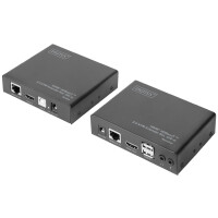 DIGITUS HDMI 2.0 KVM Extender Set, HDBase T, 100 m