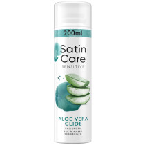Gillette for Women Rasiergel Satin Care Aloe Vera, 200 ml
