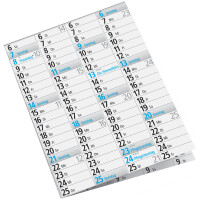 rido idé Plakatkalender, 1.020 x 680 mm, gefalzt,...
