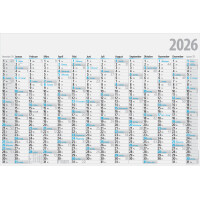 rido idé Plakatkalender, 1.020 x 680 mm, gefalzt,...