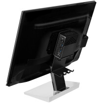 LogiLink Mini-PC-Halterung, mit Kabelmanagement, schwarz