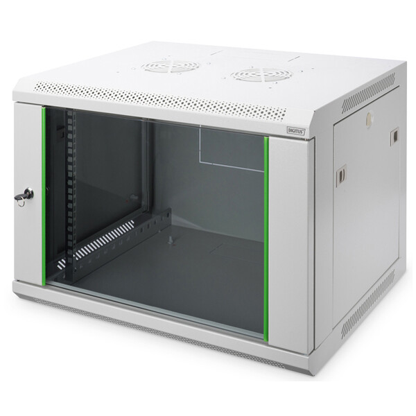 DIGITUS 19" Wandverteiler Dynamic Basic, 12 HE, 600 x 600 mm