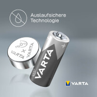 VARTA Silber-Oxid Uhrenzelle, V350 (SR42), 1,55 Volt