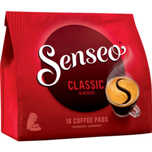 Senseo Kaffeepads "CLASSIC" - klassisch, 16er Packung