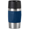 emsa Isolierbecher TRAVEL MUG Compact, 0,3 Liter, blau