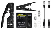 LogiLink Netzwerk-Werkzeug-Set, 4-teilig, für Kat.6A...